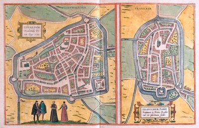 Leeuwarden (West-Fries), Franeker, Nederland - in 