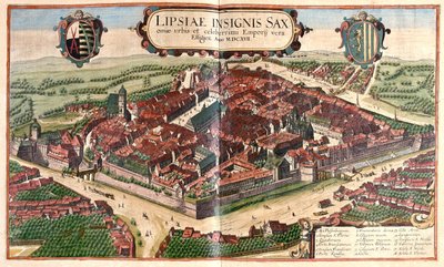 Leipzig (Lipsia), Duitsland - in 