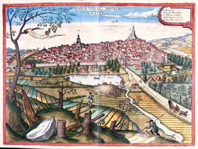 Marienberg, Duitsland - in 