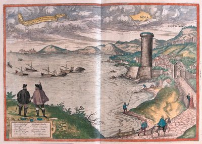 Mola van Bari, Italië - in 
