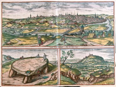 Montpellier, Tours en Poitiers, Frankrijk - in 
