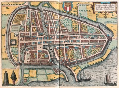 Rotterdam, Nederland - in 