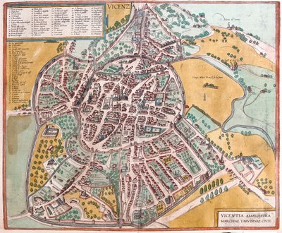 Vicenza, Italië - in 