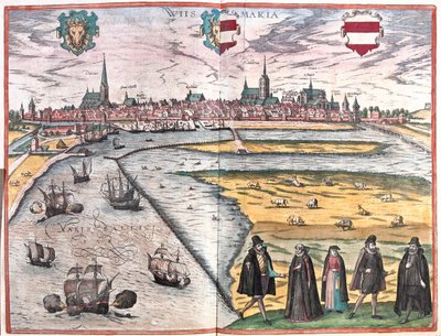 Wismar, Duitsland - in 