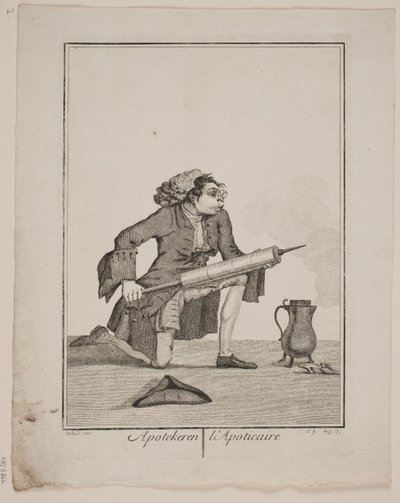 "De apotheker" door Georg Christian Schule