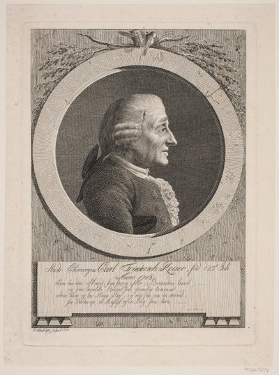 Chirurg C. F. Reiser door Georg Christian Schule