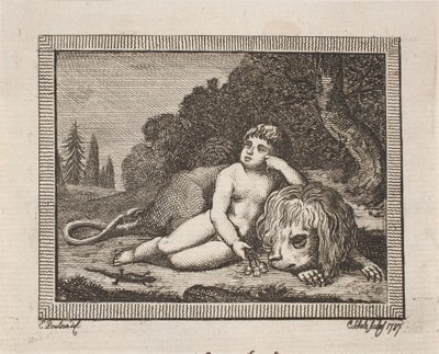 Vignet voor J. H. Wessels "Samtlige skrifter" door Georg Christian Schule