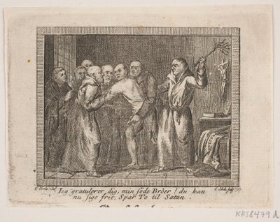 Vignet voor J. H. Wessels "Verzamelde Geschriften" door Georg Christian Schule