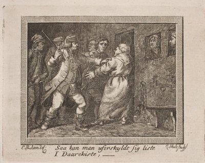 Vignet til J. H. Wessels "Samtlige skrifter" door Georg Christian Schule