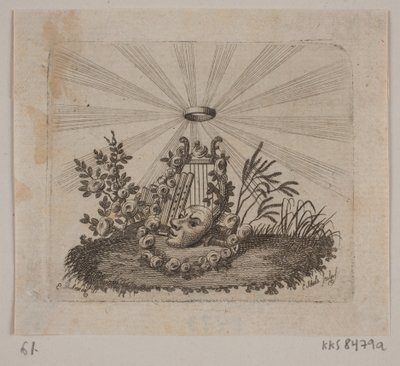 Vignet til J. H. Wessels "Samtlige skrifter" door Georg Christian Schule