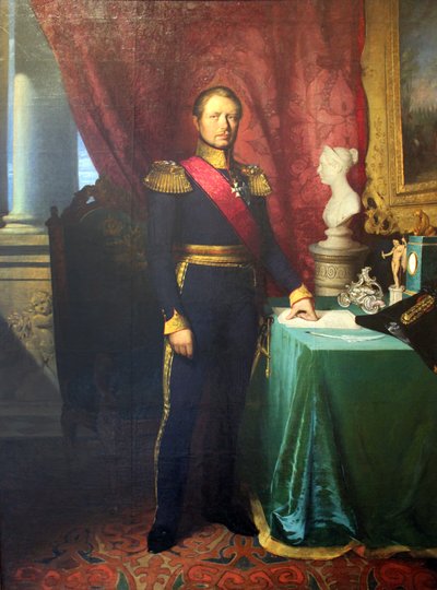 Erhardt König Wilhelm I. von Württemberg door Georg Friedrich Erhardt