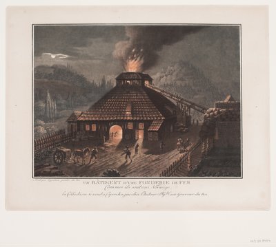 Een ijzergieterijgebouw door Georg Haas
