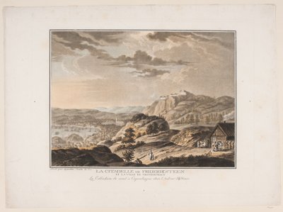La citadelle de Frideriksteen door Georg Haas