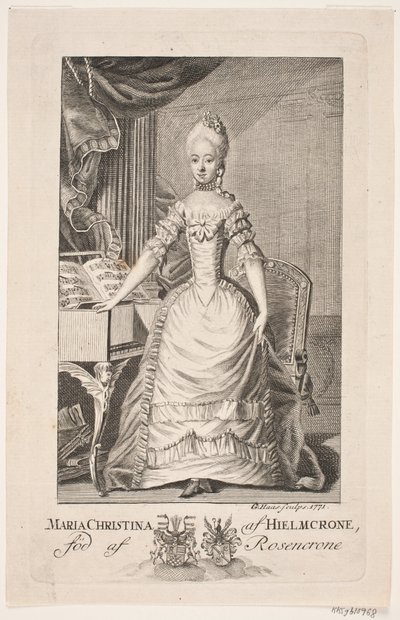 Maria Christina Hielmcrone door Georg Haas