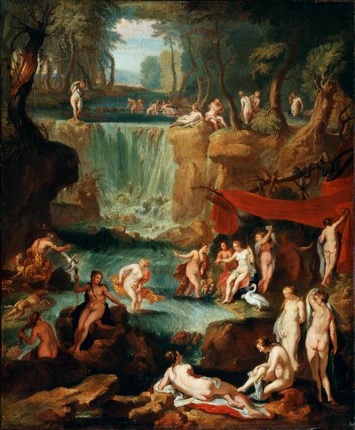 Diana en Actaeon, 1743 door Georg Kaspar Prenner von