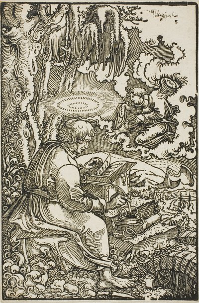 St. Mattheüs, uit De Luther Bijbel door Georg Lemberger