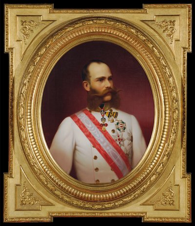 Keizer Franz Joseph I. door Georg Martin Ignaz Raab