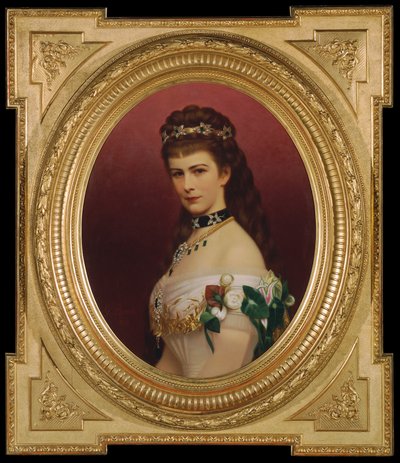Keizerin Elisabeth door Georg Martin Ignaz Raab
