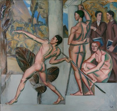 Mens sana in corpore sano Een gezonde geest in een gezond lichaam, 1912 door Georg Pauli