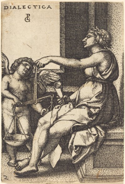 Dialectiek door Georg Pencz