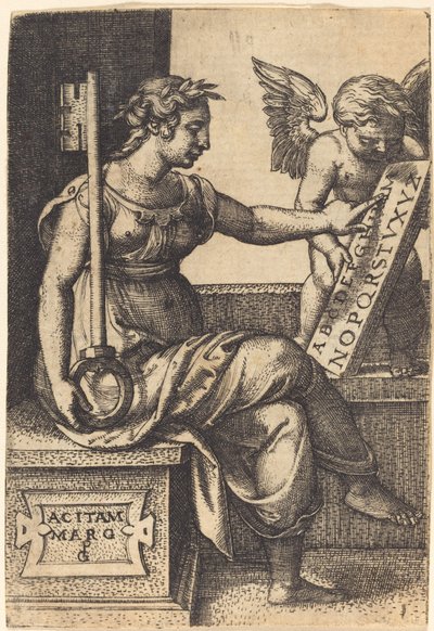 Grammatica door Georg Pencz