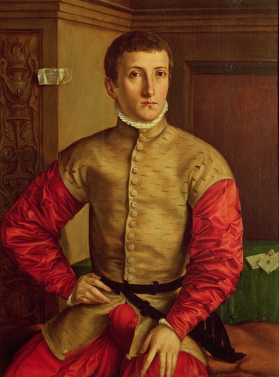 Portret van een Jongeman, 1544 door Georg Pencz