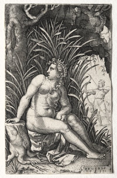 Procris door Georg Pencz