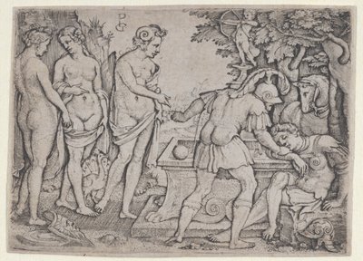 De droom van Parijs door Georg Pencz