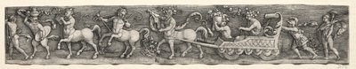 Triomf van Bacchus door Georg Pencz