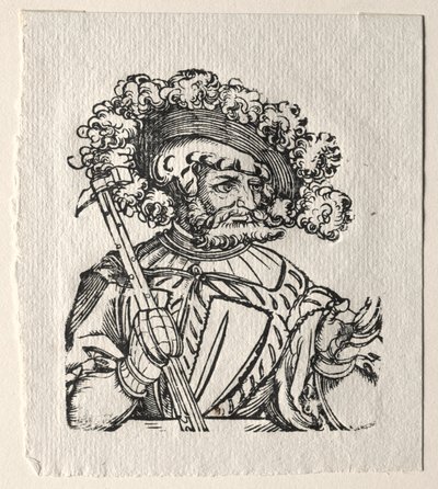 Tirannen van het Oude Testament: Holofernes door Georg Pencz
