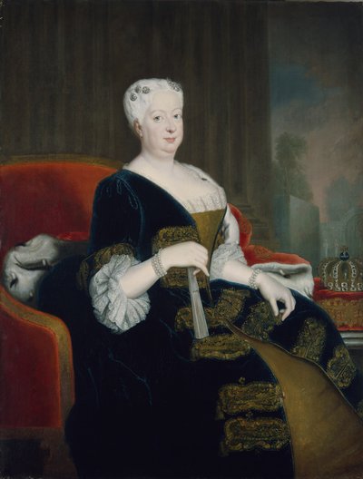 Koningin Sophia Dorothea van Hannover door Georg Wenzeslaus von Knobelsdorff