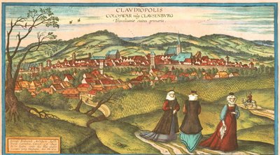 Dacia, Roemenië door Georg and Hogenberg Franz (1535 90) Braun