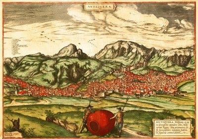 Boeren met groot wijnvat door Georg and Hogenberg Franz (1535 90) Braun