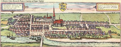 Sleeswijk-Holstein door Georg and Hogenberg Franz (1535 90) Braun