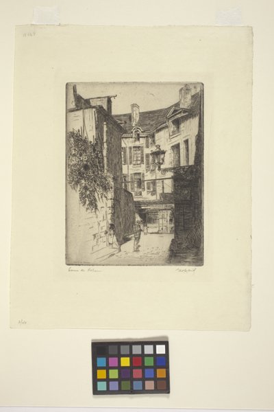 Cour de Rohan door George Charles Aid