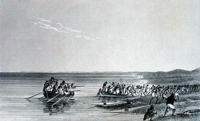 De boten gaan te water, uit 