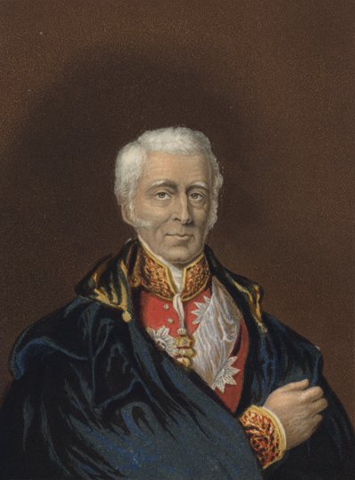 Arthur Wellesley door George (after) Baxter