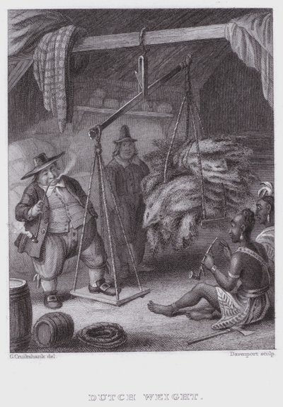 Nederlandse Gewicht door George (after) Cruikshank