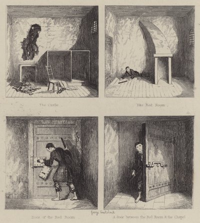 Illustratie voor Jack Sheppard door George (after) Cruikshank