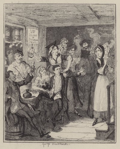 Illustratie voor Jack Sheppard door George (after) Cruikshank