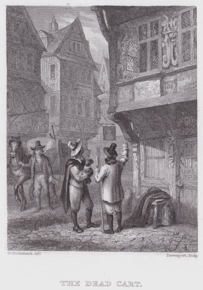 De Dode Kar door George (after) Cruikshank