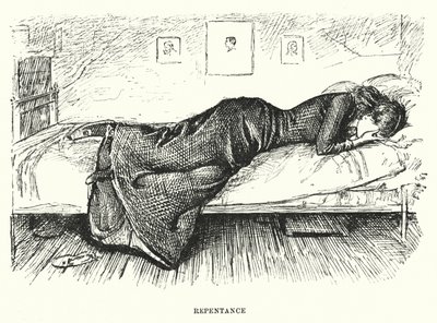 Illustratie voor Trilby door George du Maurier (gravure) door George (after) Du Maurier