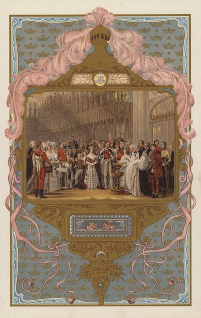 De doop van de toekomstige koning Edward VII door George (after) Hayter