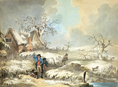 Snip Schieten, geëtst door Thomas Rowlandson, uitgegeven door J. Harris door George (after) Morland