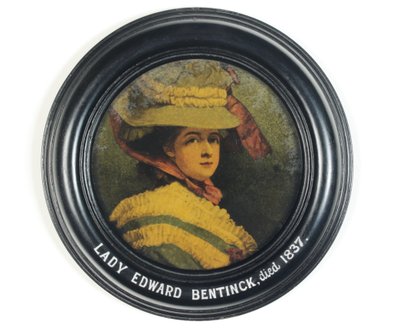 Elizabeth Cumberland, Lady Edward Bentinck door George (after) Romney