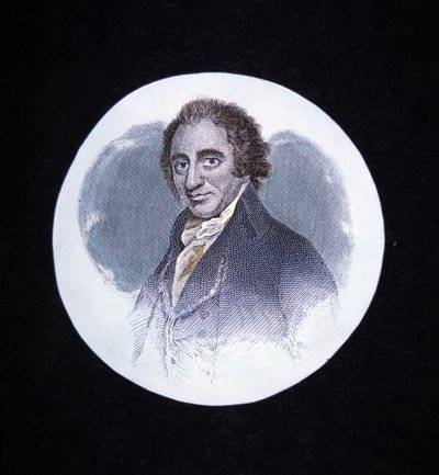 Thomas Paine door George (after) Romney