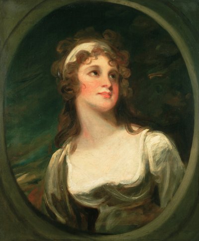 Mevrouw Ann Pitt c.1788 door George (attr.to) Romney