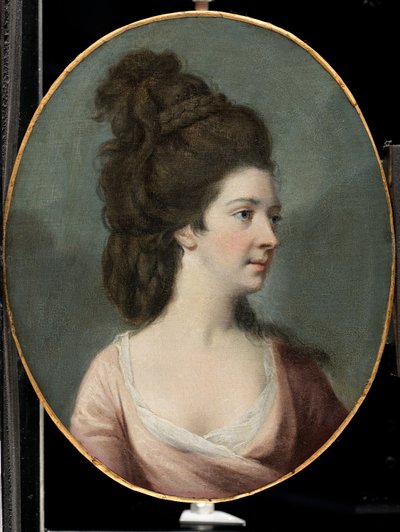 Miss La Touche door George (circle of) Romney