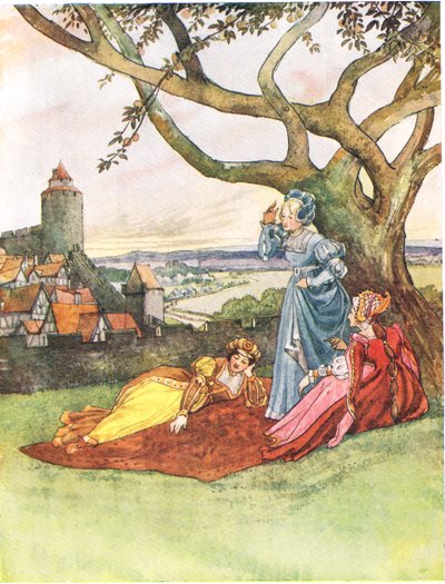 Les Trois Princesses, illustratie uit 