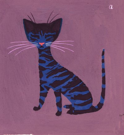 De Blauwe Kat door George Adamson